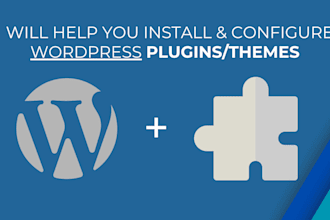 install, setup, and manage wordpress plugins and themes