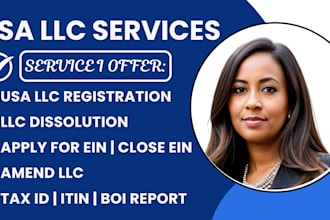 dissolve wyoming llc,register usa llc,close,apply for ein,tax id,itin,boi report