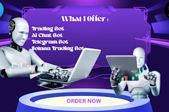 build powerful telegram bots solana trading bots and ai chat bots