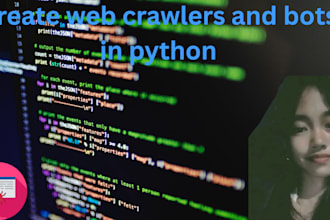 create web crawlers and bots in python