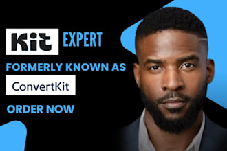 setup convertkit kit landing page kit automation template kit newsletter expert