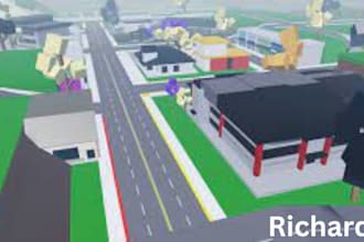 do roblox full game creation, game map, dark room, roblox full game development