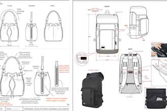 design bags, bag tech pack and bag accessories