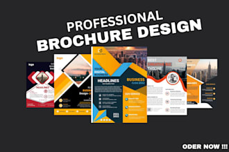 design flyer, bifold, trifold, gatefold, brochure, poster, catalog, booklet