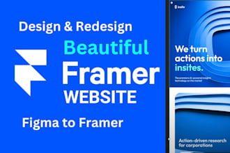 design framer website redesign figma to framer landing page canva to framer