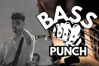 make a punchy rock, punk or grunge bass line for your track