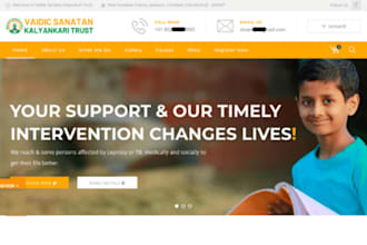 design custom nonprofit wordpress website for charity ngo 501c3 church donation