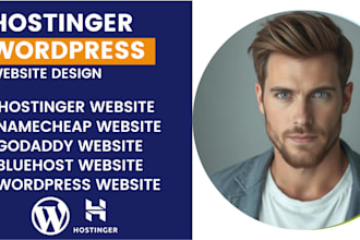 build wordpress website with woocommerce on hostinger godaddy bluehost, others