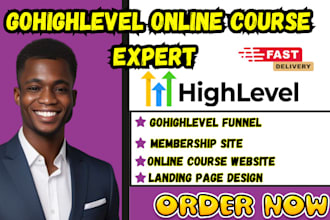 migrate online course website to gohighlevel from kajabi thinkific teachable ghl