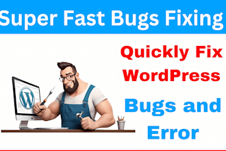 fix wordpress website bugs errors elementor issues woocommerce bugs fix