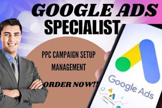 setup, optimize google ads adwords, setup PPC campaigns, pmax campaigns