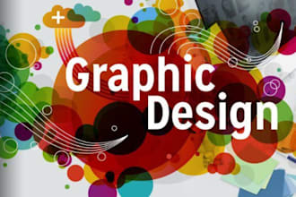 do graphic design, adobe photoshop, illustrator work