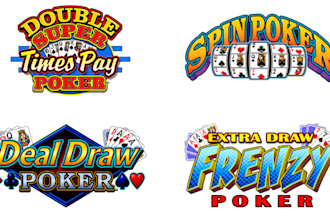 make modern poker chips, slot, card and poker logo or any graphics design