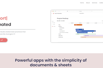 build a custom web app with full stack development