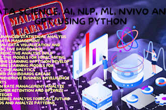 do data science, ai, nlp, ml, nvivo and gpt, using python