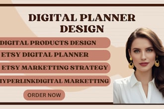 do etsy digital planner etsy seo hyperlinked budget planner invitation design