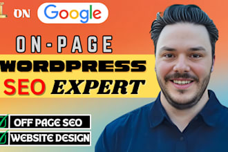 do wordpress SEO, onpage optimization, fix technical errors and boost speed