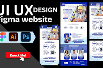 do figma ui ux website design figma website ui ux mockup figma template design