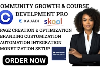 build and customize your skool, kajabi, mighty networks, circle so community