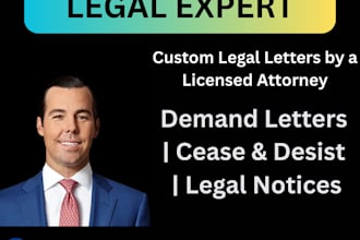 draft powerful legal letters to protect your rights and demand action