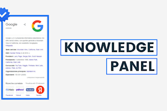 create google knowledge panel without press articles
