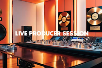 have a live producer session with you