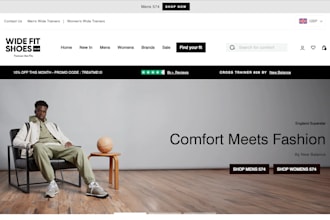 design footwear shopify store sneakers website boot website shoe shopify store