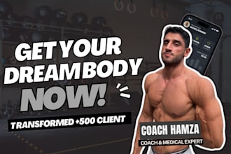 create a personalized workout and diet plan for fat loss or muscle gain