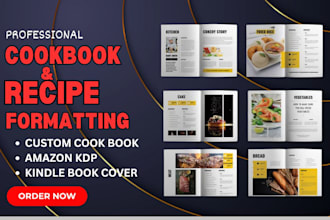 design format canva cookbook, recipe book, german recipes, recipe creation