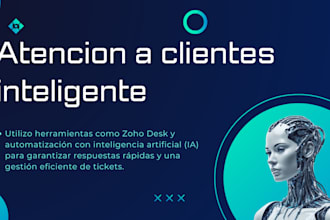 servicio a clientes inteligente y soporte técnico ia