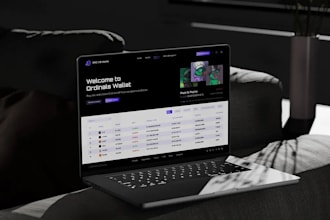 design modern UI UX for crypto wallets, blockchain and smart contract apps