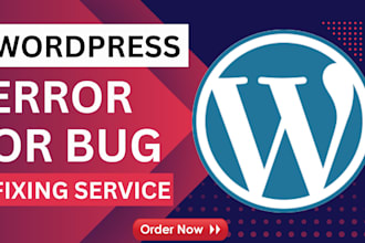 fix wordpress website issues errors bugs elementor pro divi expert