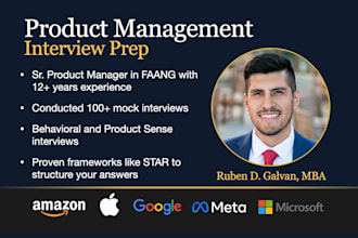 prepare you for top pm interviews, expert behavioral and product sense coaching