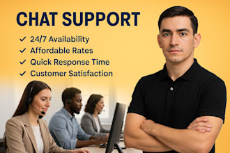 customer service with  live chat for your online store
