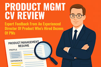 review your product management CV
