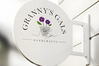 do elegant boho, feminine, botanical, line art and floral logo design