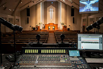 help you improve the audio for your church online live streaming