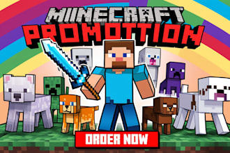 minecraft server promotion, server advertisement to get active players