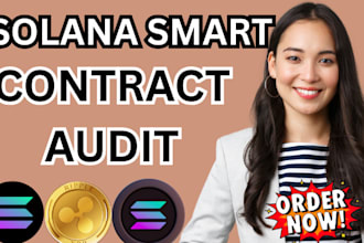 fix errors, review solana smart contract audit, solidity testing, security check