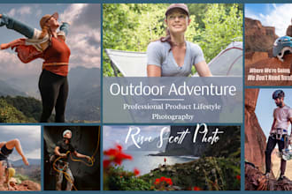 shoot lifestyle images of your outdoor and adventure products