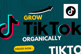 manually grow and promote tiktok professionally