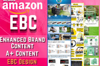 design amazon enhanced brand content amazon a plus content amazon ebc design