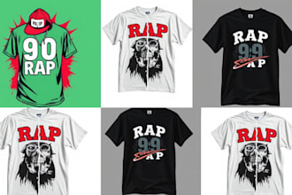 design trendy 90s bootleg rap t shirts and vintage with hip hop tee graphics