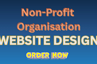 design non profit charity website ngo donation website church wordpress website