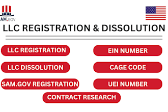 register USA llc and UK ltd company formation and ein number