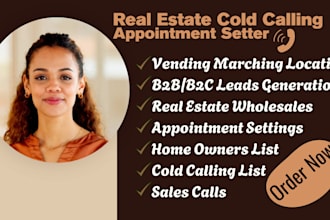 vending machine placement janitorial cleaning appointment setting cold calling