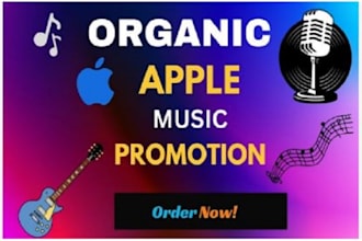 do organic USA apple music promotion, itunes music promotion
