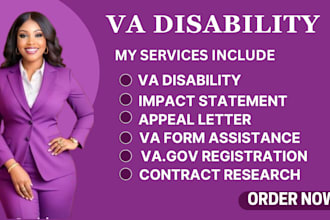 draft an impact statement for VA disability statement to maximize your claim