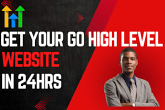 design your gohighlevel website with automation to your style in 24hrs