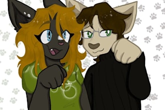 create art of your original character or fursona